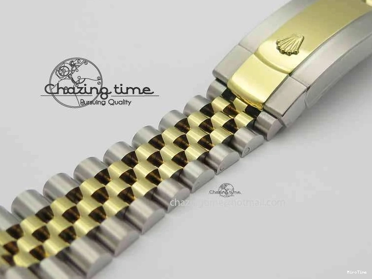MiroTime 0304 DateJust II 41mm SS YG BP Maker Best Edition White Diam Dial On Jubilee Bracelet A ModernLook 3663